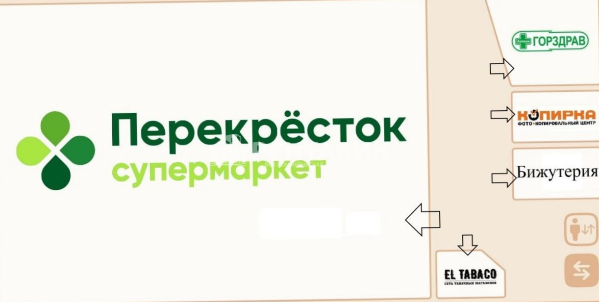 Здание целиком ТЦ Волжский площадью 4863.4 квадратных метров