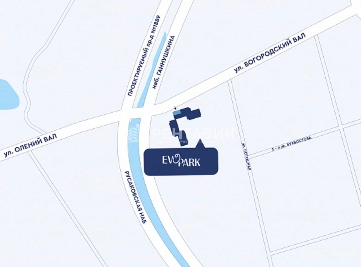 Торговая площадь EVOPARK / Эвопарк Сокольники площадью 122.2 квадратных метров