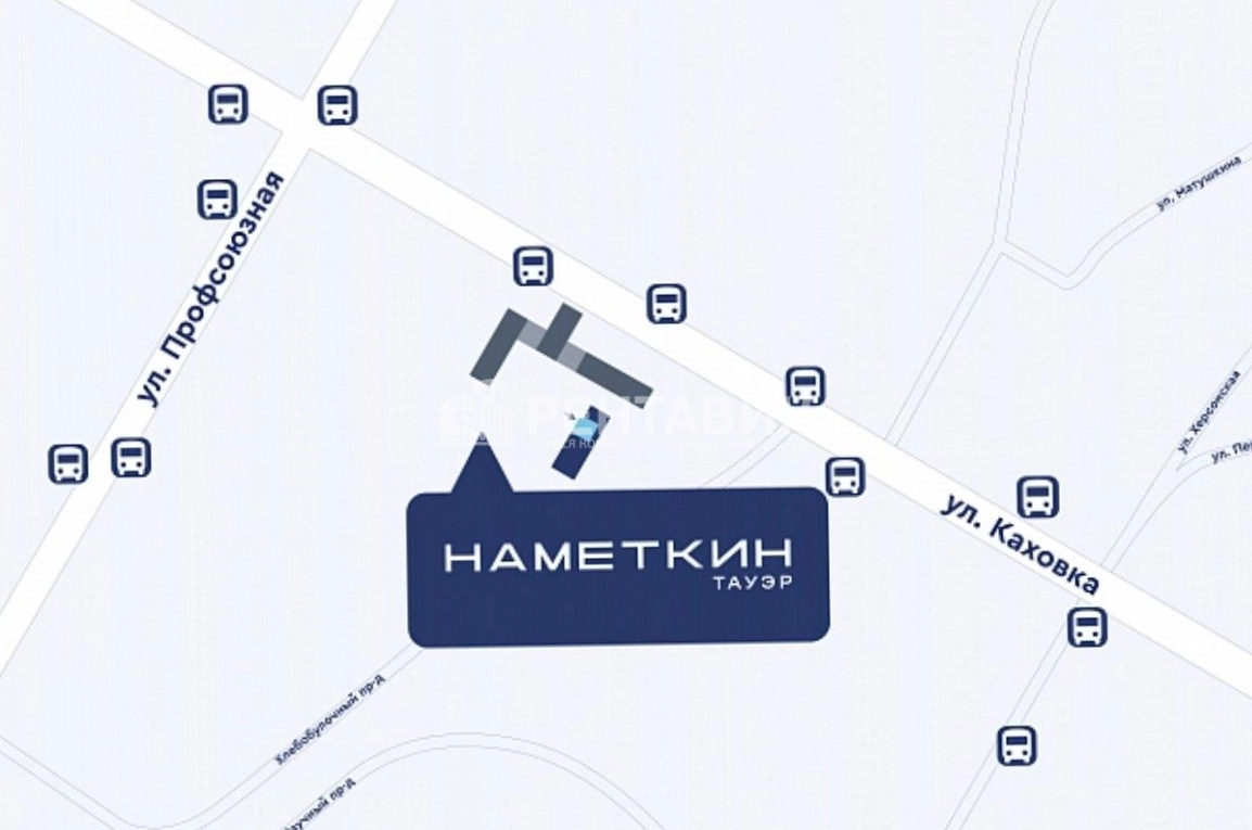 Торговая площадь Наметкин Тауэр площадью 59.2 квадратных метров