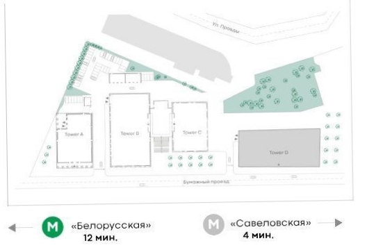 Торговая площадь STONE Towers / Стоун Тауэрс площадью 327.3 квадратных метров