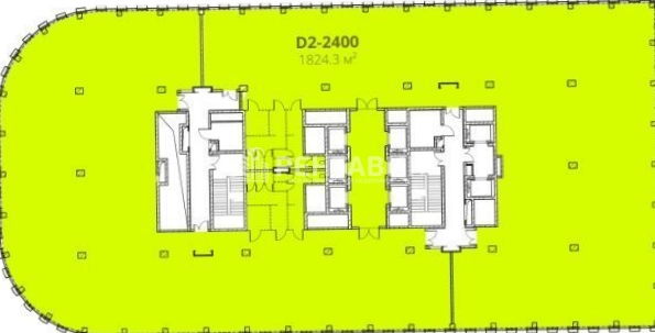 Офис Stone Савеловская - Стоун Савеловская площадью 5430.8 квадратных метров
