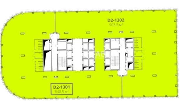 Офис Stone Савеловская - Стоун Савеловская площадью 848.5 квадратных метров