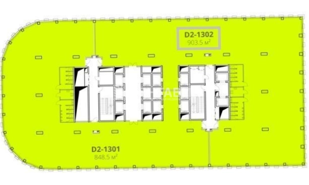Офис Stone Савеловская - Стоун Савеловская площадью 903.5 квадратных метров