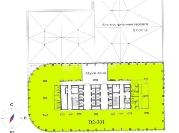 Офис Stone Савеловская - Стоун Савеловская площадью 10526.2 квадратных метров