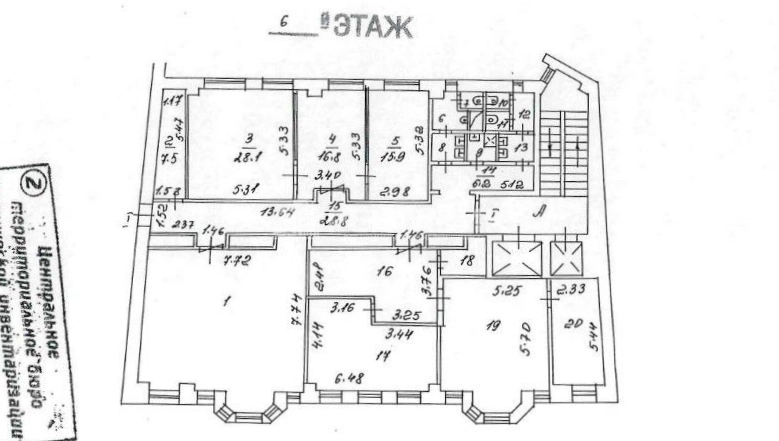 Здание целиком Уланский, 22с2 площадью 1977 квадратных метров