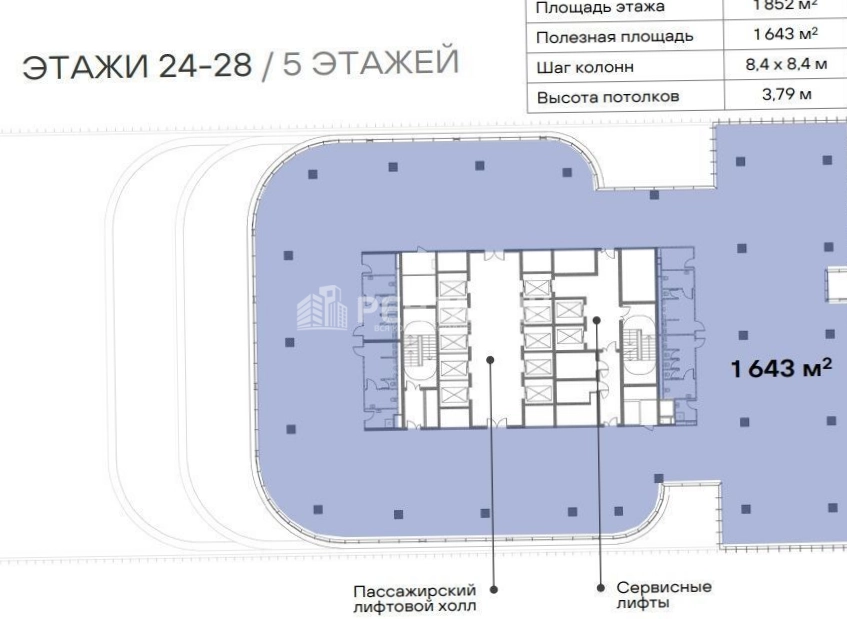 Здание целиком Stone Ходынка 3 площадью 72293 квадратных метров