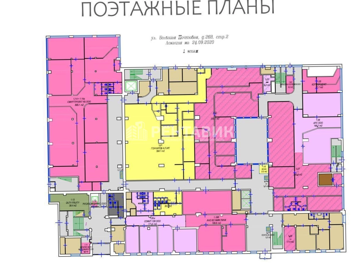 Здание целиком Post Plaza площадью 13118 квадратных метров