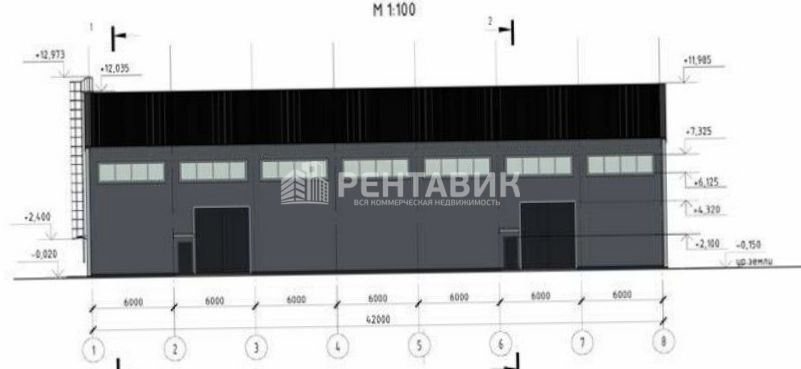 Склад Софрино площадью 8935.8 квадратных метров