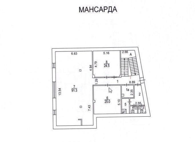 Здание целиком Крутицкая, 9с2 площадью 557 квадратных метров