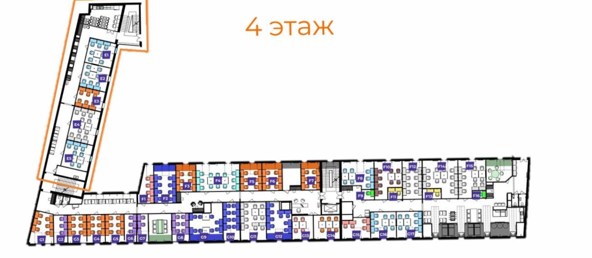 Офис Гороховая 49 Б площадью 185 квадратных метров