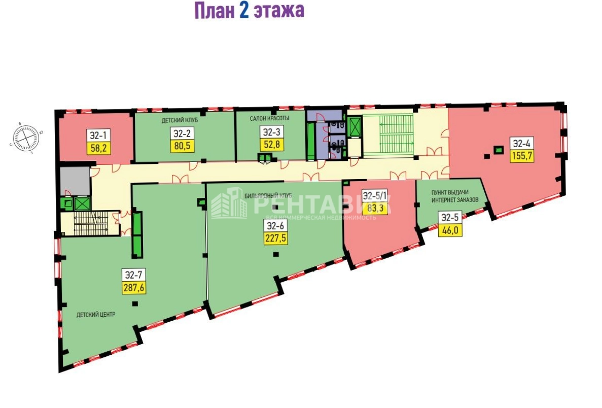 Помещение свободного назначения Wellton / Веллтон площадью 4388.5 квадратных метров