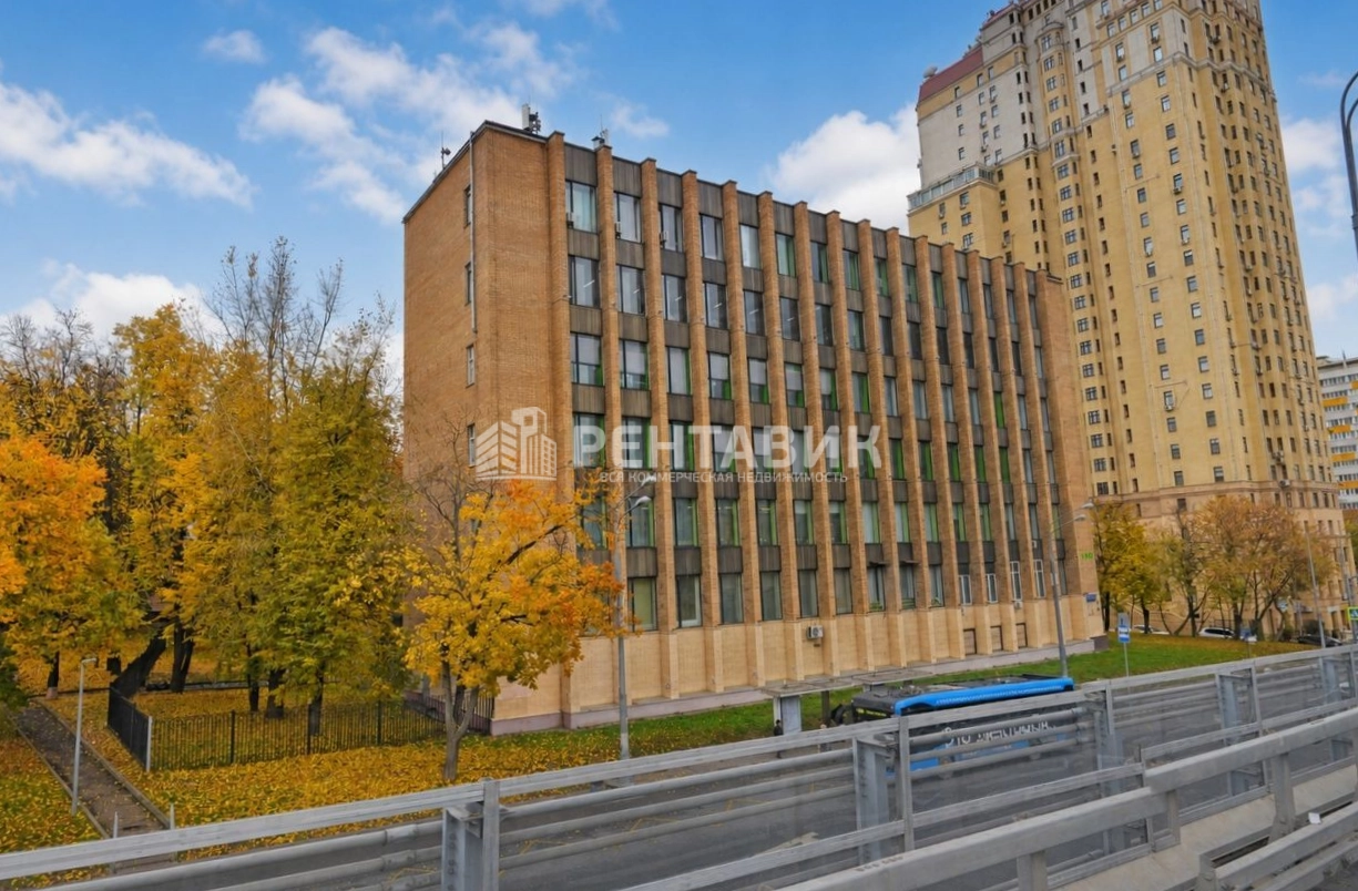 фасад дома, здание по адресу г Москва, Можайское шоссе, д 38 к 1