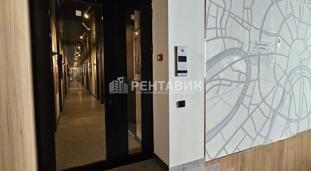 Офис Калашный площадью 12.9 квадратных метров
