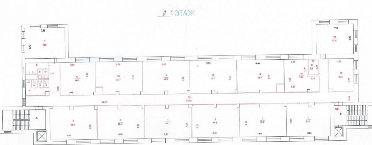 Здание целиком Ибрагимова, 31к1 площадью 6676.8 квадратных метров