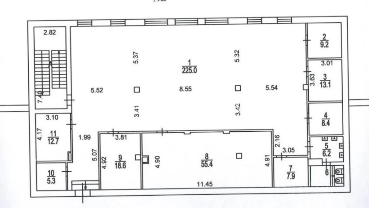 Здание целиком Касаткина, 1к1 площадью 783 квадратных метров