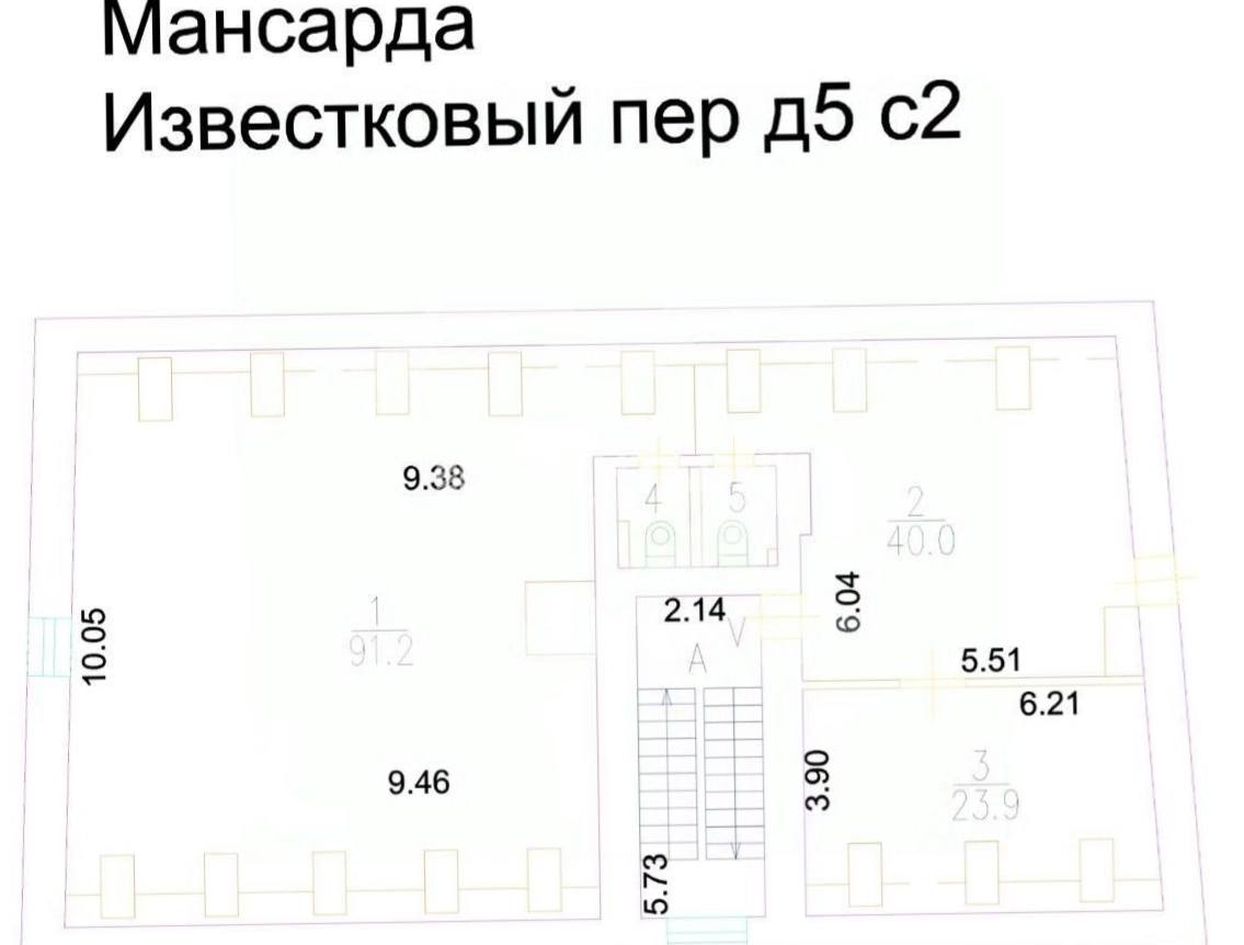 Здание целиком Известковый, 5с2 площадью 1639.2 квадратных метров
