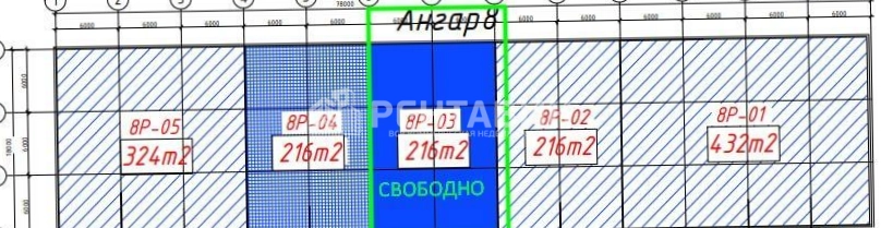 Производство Промзона Уткина Заводь площадью 2016 квадратных метров