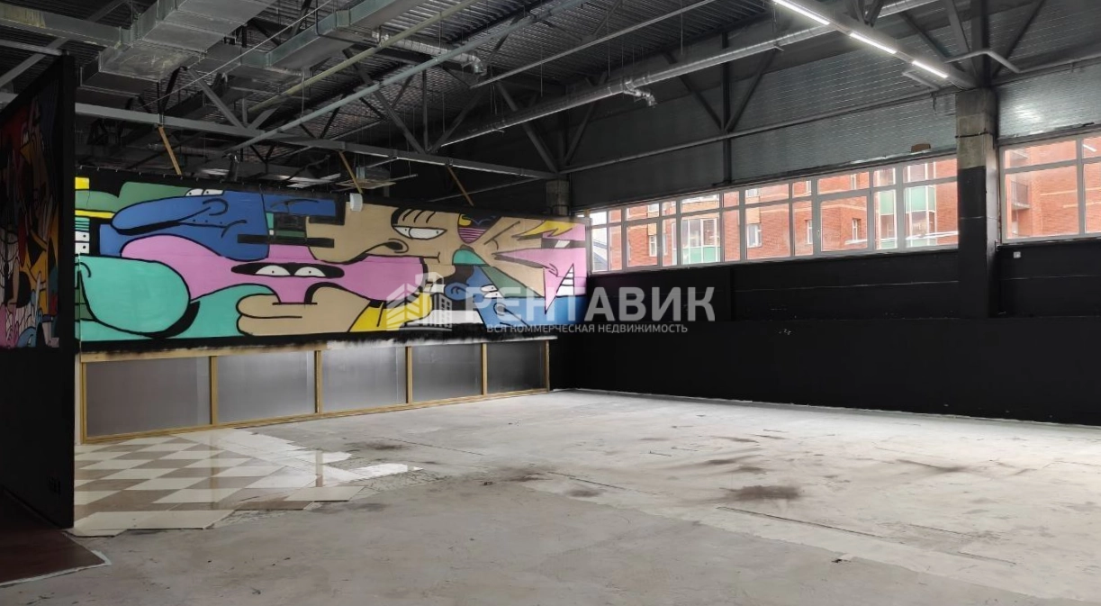 Помещение свободного назначения Модный Променад площадью 830 квадратных метров