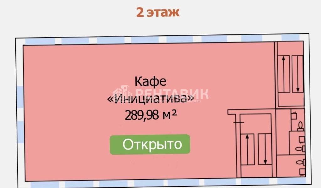 Здание целиком Инициативная, 3 площадью 887.3 квадратных метров