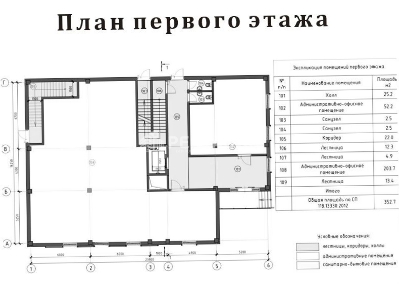 Здание целиком Трубецкая, 28 стр 5 площадью 1418.2 квадратных метров