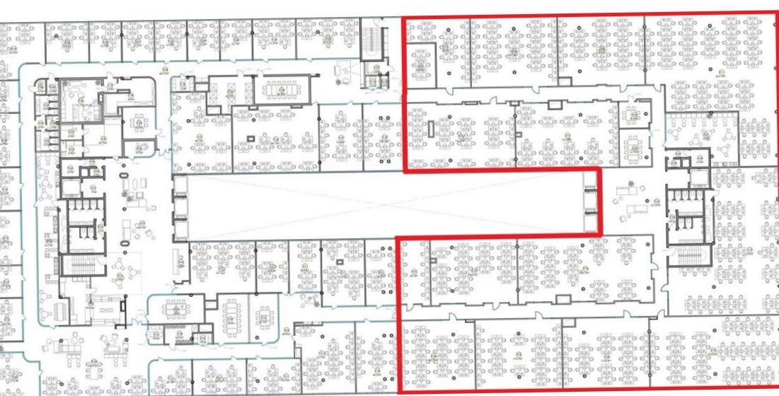 Офис Сириус Парк, строение 4 площадью 2585 квадратных метров