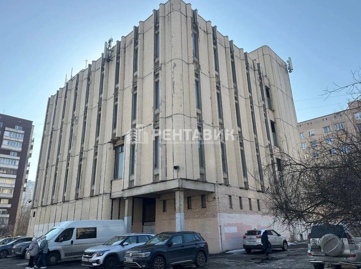 фасад дома, здание по адресу г Санкт-Петербург, пр-кт Наставников, д 44 к 1