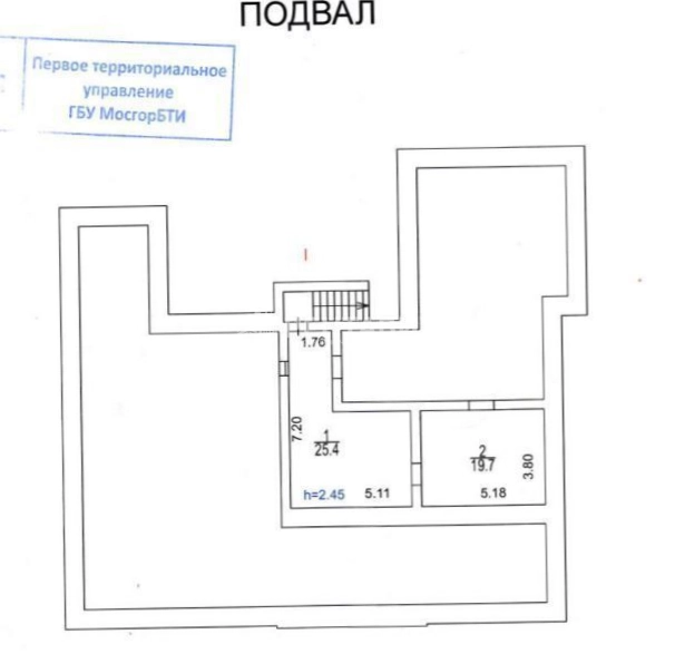 Здание целиком Большая Полянка, 39с1 площадью 765 квадратных метров