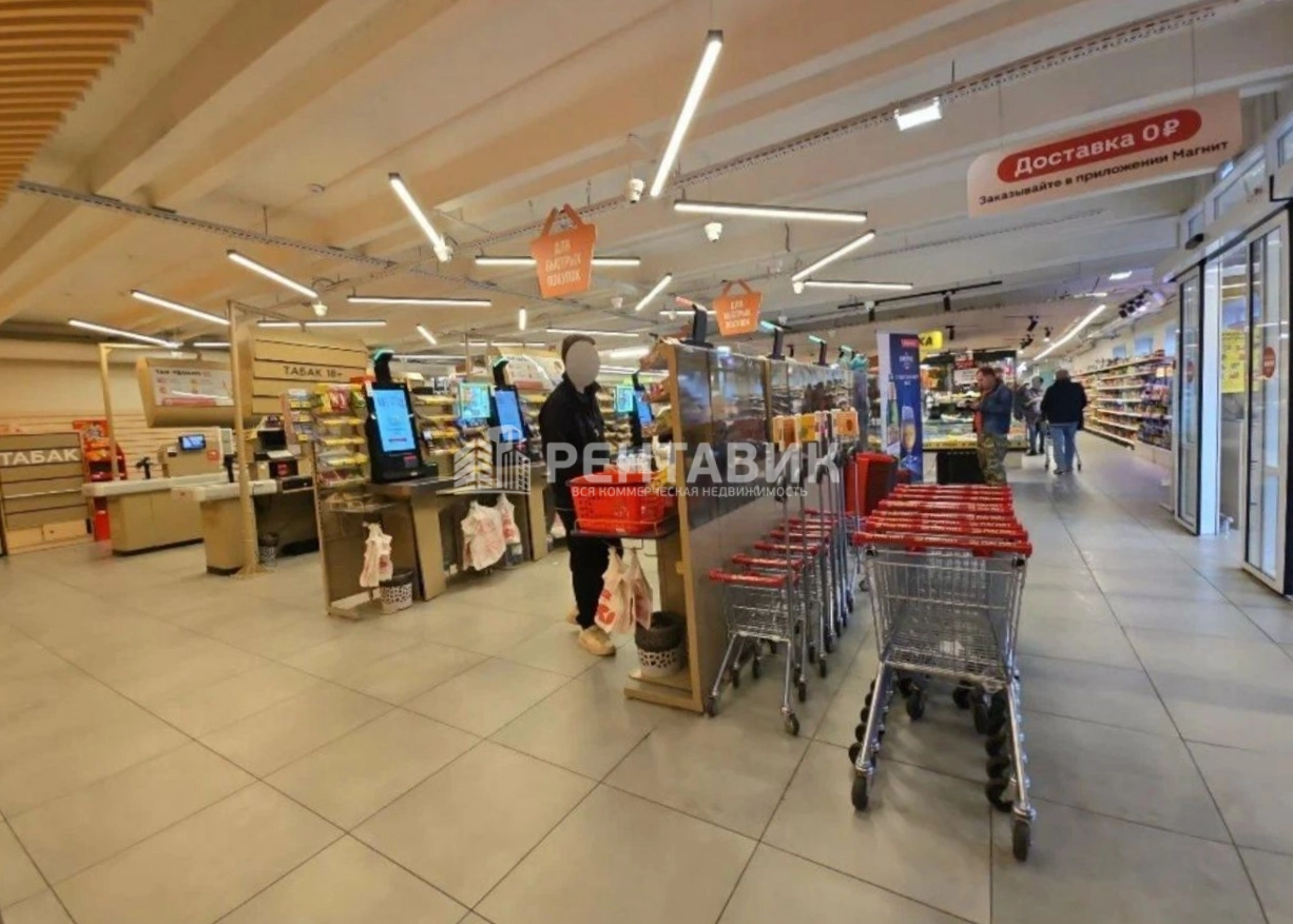 Торговая площадь Пятницкое 8 площадью 2462 квадратных метров