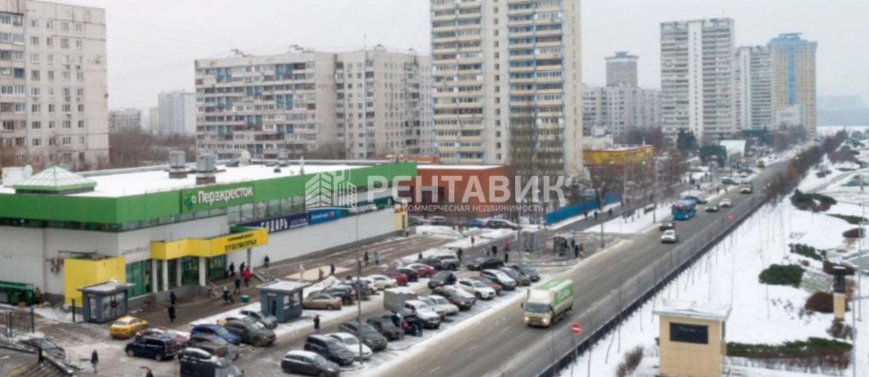 фасад дома, здание по адресу г Москва, Строгинский б-р, д 1 к 2