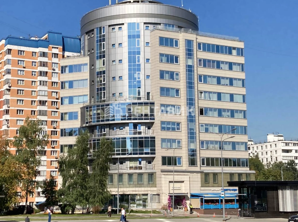 фасад дома, здание по адресу г Москва, ул Удальцова, д 1А