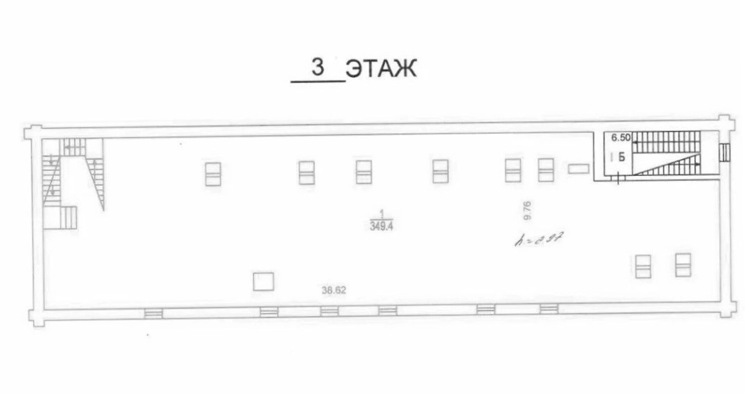 Здание целиком Ольховская, 45с3 площадью 1577.1 квадратных метров