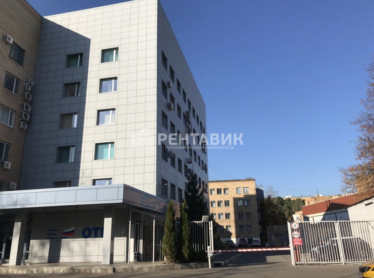 фасад дома, здание по адресу г Москва, ул Кирпичная, д 21