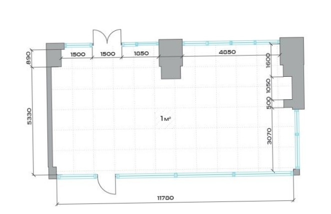 Торговая площадь ApartVille Fitness & Spa/ Апартвилль Фитнес и Спа площадью 76.6 квадратных метров