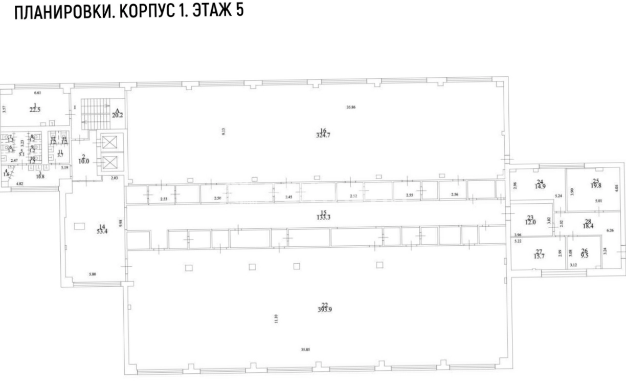 Здание целиком Кржижановского, 29к1 площадью 13230 квадратных метров