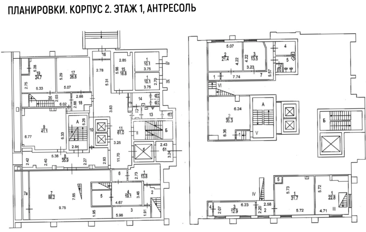Здание целиком Кржижановского, 29к1 площадью 13230 квадратных метров