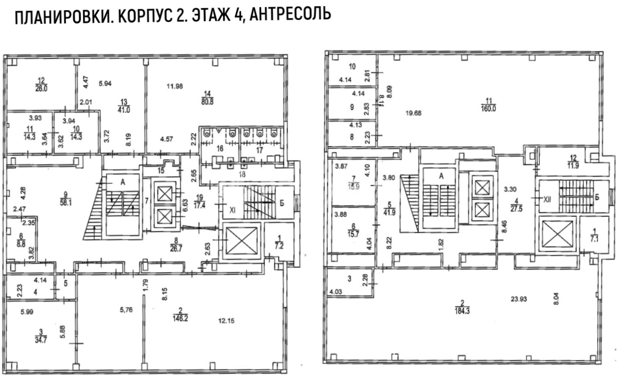Здание целиком Кржижановского, 29к1 площадью 13230 квадратных метров