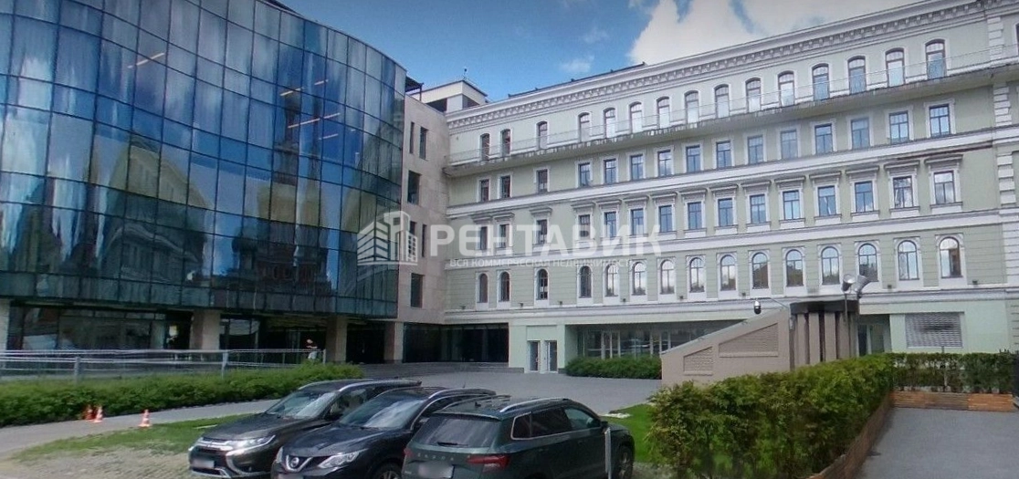фасад дома, здание по адресу г Москва, Романов пер, д 4 стр 2