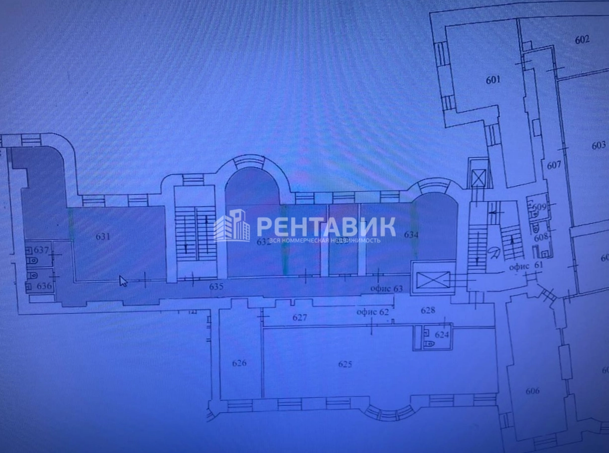 Офис Малая Пироговская, 16 площадью 214 квадратных метров