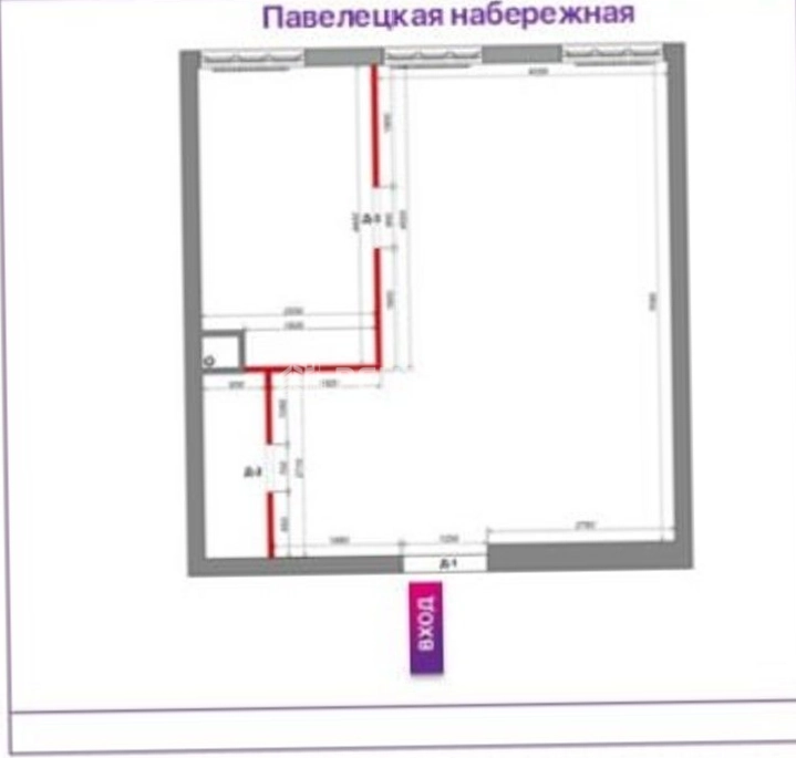 Торговая площадь Резиденция композиторов, строение 8Б площадью 48.1 квадратных метров