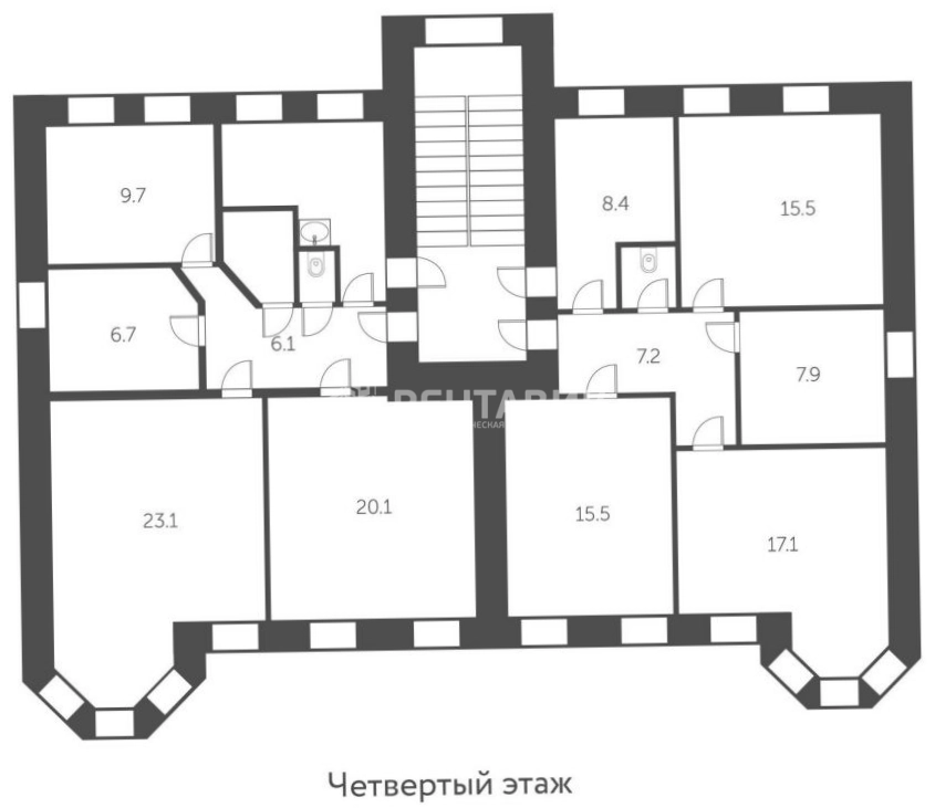 Здание целиком Бутырская, 73 площадью 769.4 квадратных метров