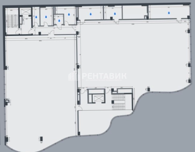 Торговая площадь Avium / Авиум площадью 2096.2 квадратных метров