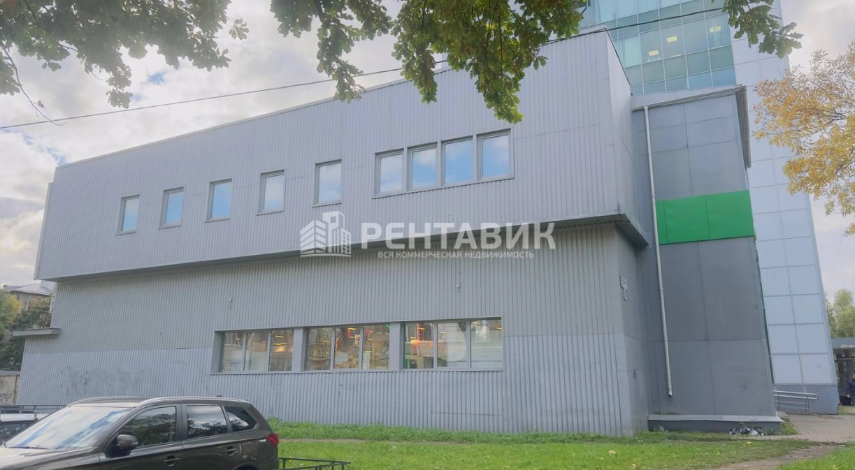 фасад дома, здание по адресу г Санкт-Петербург, ул Бассейная, д 21