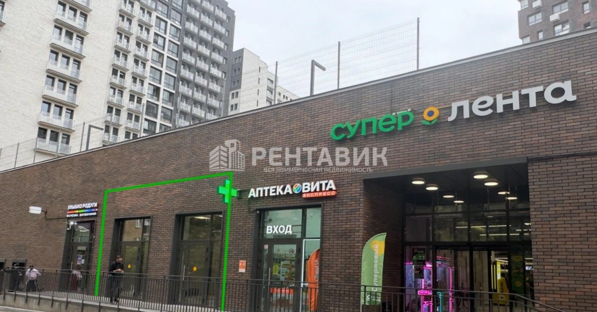 Помещение свободного назначения Либерти площадью 53 квадратных метров