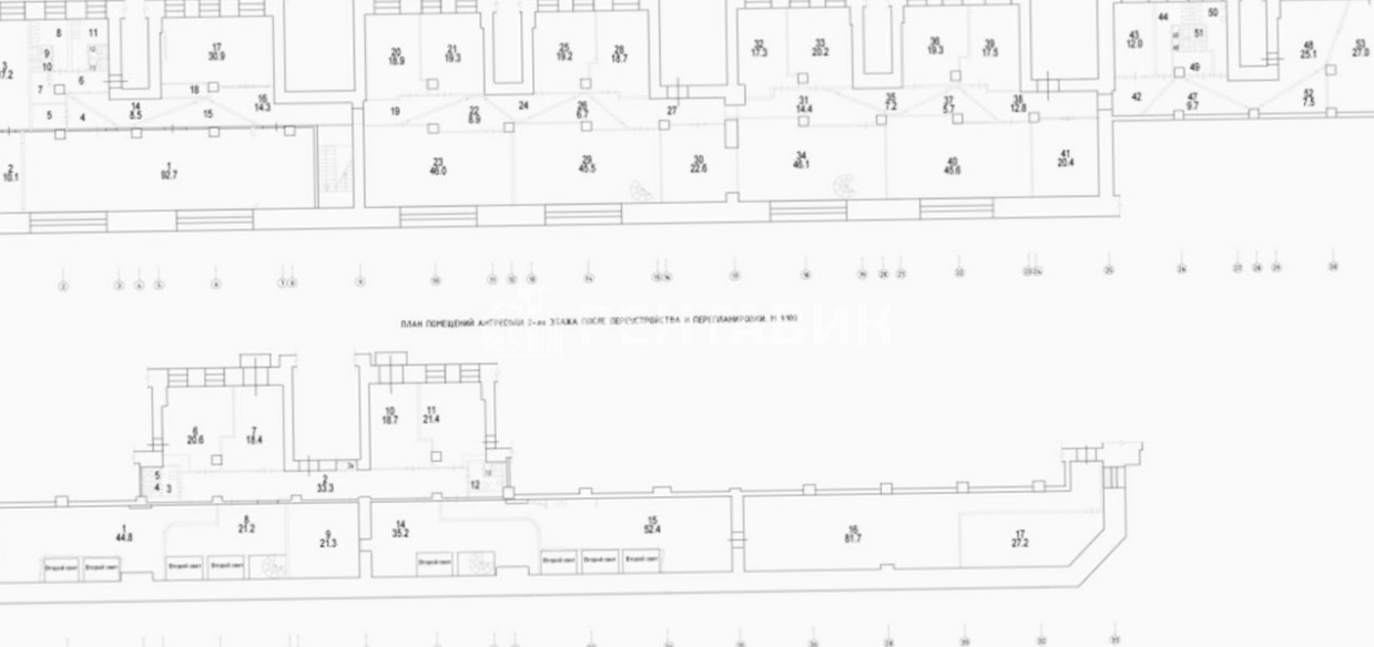 Офис Галерея Тверская, 9 площадью 1184 квадратных метров