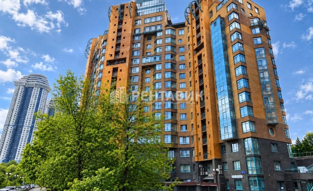 фасад дома, здание по адресу г Москва, ул Минская, д 1Г к 1 