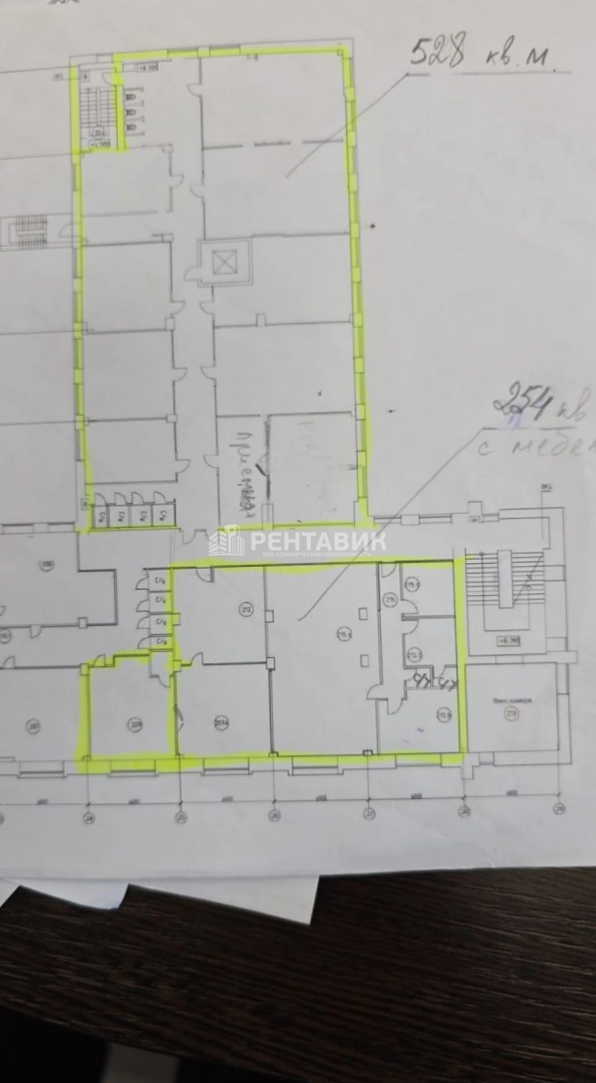 Офис Мост площадью 602 квадратных метров