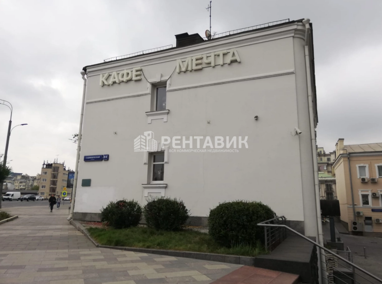 фасад дома, здание по адресу г Москва, ул Садовническая, д 84 стр 3