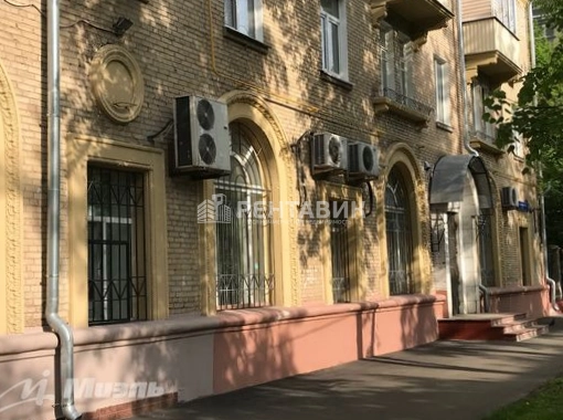 фасад дома, здание по адресу г Москва, 6-й Новоподмосковный пер, д 4