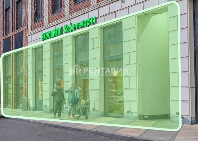 Торговая площадь Серебряный фонтан площадью 344.4 квадратных метров