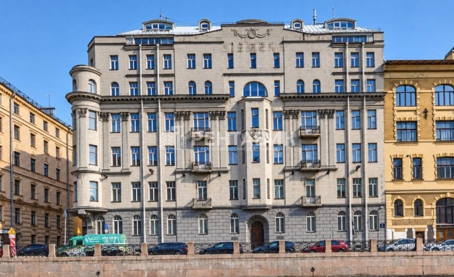 фасад дома, здание по адресу г Санкт-Петербург, наб Реки Мойки, д 36